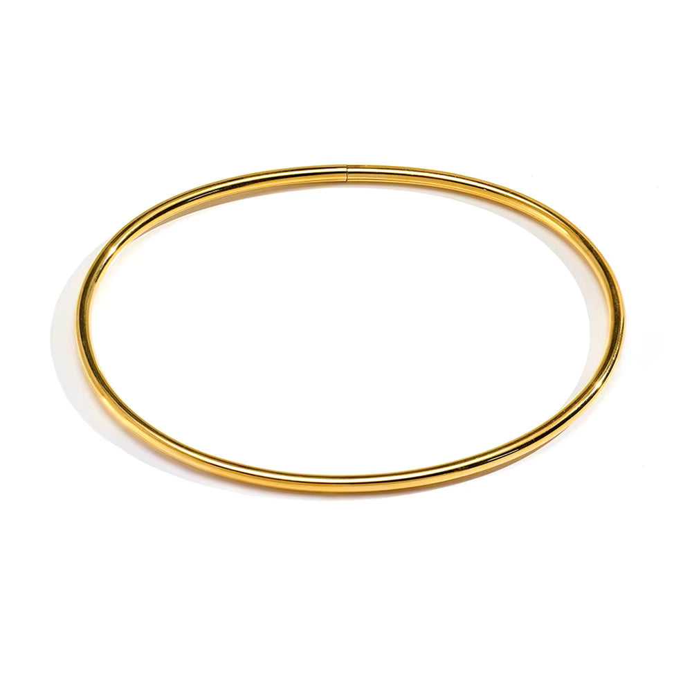 Lani Anklet Bangle - 18k or Silver Plated